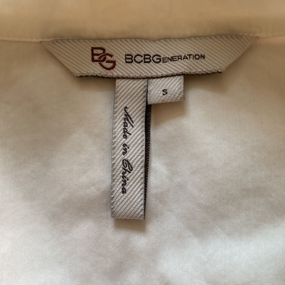 Bcbgeneration White Button Down - image 2